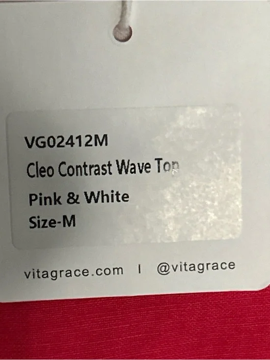 Red Sleeveless Crop Tank Top with White Trim - Women's - Picture 4 of 13